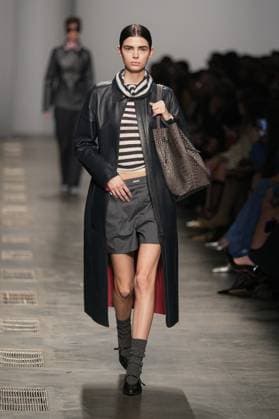 Milan, Milan Women s Fashion Week: Fall Winter 2025 26 - ICEBERG Fashion Show - Catwalk Milan, Milan Women s Fashion Week: Fall Winter 2025 26 - Women s Fashion, Fall Winter 2025 26 - Iceberg fashion show - catwalk in the photo: Model MILAN Italy  Copyright: xIPA ABACAx