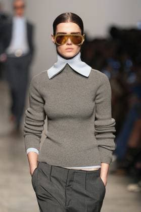 Milan, Italy: Milan, Milan Women s Fashion Week: Fall Winter 2025 26 - Women s Fashion, Fall Winter 2025 26 - Iceberg fashion show - catwalk in the photo: Model Milan Italy  - ZUMAp169 20250225_zea_p169_511 Copyright: xRiccardoxGIordanox