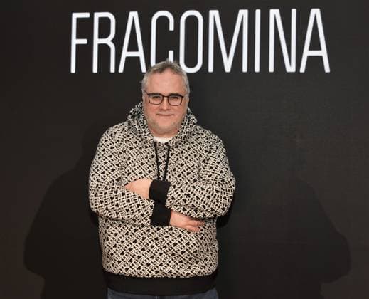 Milan, Italy FRACOMINA FW 2025-2026 MFW In the photo: Marcello Tortora Ceo comunicazione Medias Srl, Marketing Manager di Fracomina  Copyright: xNickxZonnax xipa-agency.netx xNickxZonnax IPA_Agency_IPA54564327