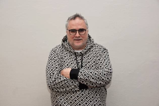 Milan,Italy FRACOMINA FW 2025-2026 at MFW Milan, Italy FRACOMINA FW 2025-2026 MFW In the photo: Marcello Tortora Ceo comunicazione Medias Srl, Marketing Manager di Fracomina Milan  Copyright: xIPA ABACAx