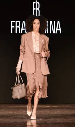Milan,Italy FRACOMINA FW 2025-2026 at MFW Milan,Italy FRACOMINA FW 2025-2026 MFW In the photo:FRACOMINA show fashion show Milan  Copyright: xIPA ABACAx