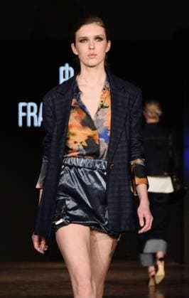 Milan,Italy FRACOMINA FW 2025-2026 at MFW Milan,Italy FRACOMINA FW 2025-2026 MFW In the photo:FRACOMINA show fashion show Milan  Copyright: xIPA ABACAx