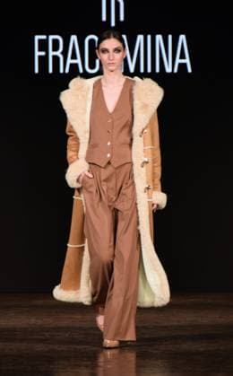 Milan,Italy FRACOMINA FW 2025-2026 MFW In the photo:FRACOMINA show fashion show  Copyright: xNickxZonnax xipa-agency.netx xNickxZonnax IPA_Agency_IPA54564438
