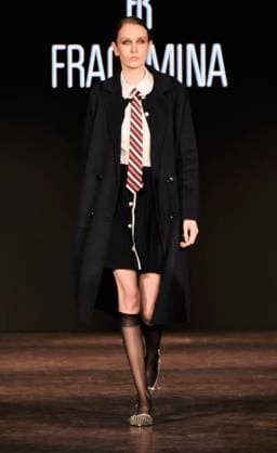 Milan,Italy FRACOMINA FW 2025-2026 MFW In the photo:FRACOMINA show fashion show  Copyright: xNickxZonnax xipa-agency.netx xNickxZonnax IPA_Agency_IPA54564460