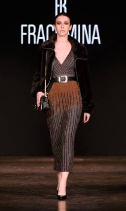 Milan,Italy FRACOMINA FW 2025-2026 MFW In the photo:FRACOMINA show fashion show  Copyright: xNickxZonnax xipa-agency.netx xNickxZonnax IPA_Agency_IPA54564484