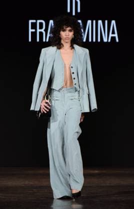 Milan,Italy FRACOMINA FW 2025-2026 MFW In the photo:FRACOMINA show fashion show  Copyright: xNickxZonnax xipa-agency.netx xNickxZonnax IPA_Agency_IPA54564506