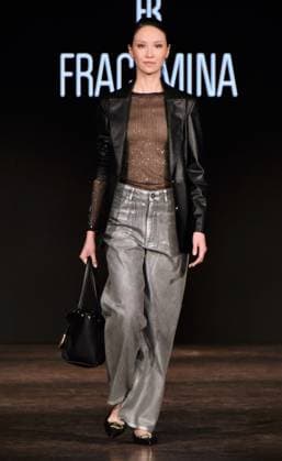 Milan,Italy FRACOMINA FW 2025-2026 MFW In the photo:FRACOMINA show fashion show  Copyright: xNickxZonnax xipa-agency.netx xNickxZonnax IPA_Agency_IPA54564510