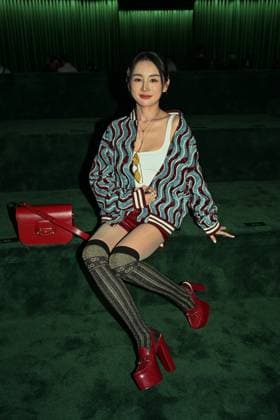 Milan, Milan Women s Fashion Week: Fall Winter 2025 - Women s Fashion, Fall Winter 2025.- Gucci fashion show - guests in the photo: Xiao Zhan  Copyright: xSimonaxChiocciax xipa-agency.netx xSimonaxChiocciax IPA_Agency_IPA54567003