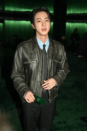 Milan, Milan Women s Fashion Week: Fall Winter 2025 - Women s Fashion, Fall Winter 2025.- Gucci fashion show - guests in the photo: Jin  Copyright: xSimonaxChiocciax xipa-agency.netx xSimonaxChiocciax IPA_Agency_IPA54567116