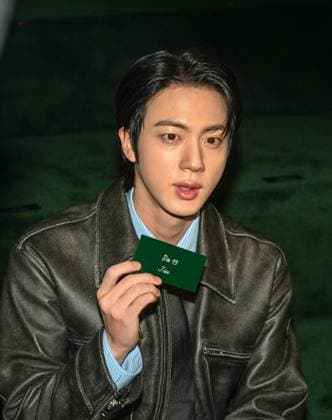Milan, Milan Women s Fashion Week: Fall Winter 2025 - Gucci Fashion Show - Guests Milan, Milan Women s Fashion Week: Fall Winter 2025 - Women s Fashion, Fall Winter 2025.- Gucci fashion show - guests in the photo: Jin MILAN Italy  Copyright: xIPA ABACAx