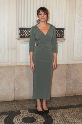 Milan, Milan Women s Fashion Week: Fall Winter 2025 26 - Women s Fashion, Fall Winter 2025 26.- Alberta Ferretti fashion show - guests - In the photo: Vanessa Scalera  Copyright: xRiccardoxGIordanox xipa-agency.netx xRiccardoxGiordanox IPA_Agency_IPA54568411