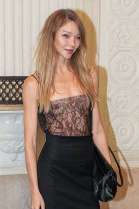Milan, Milan Women s Fashion Week: Fall Winter 2025 26 - Alberta Ferretti fashion show - guests Milan, Milan Women s Fashion Week: Fall Winter 2025 26 - Women s Fashion, Fall Winter 2025 26.- Alberta Ferretti fashion show - guests - In the photo: Jessie Andrews MILAN Italy  Copyright: xIPA ABACAx