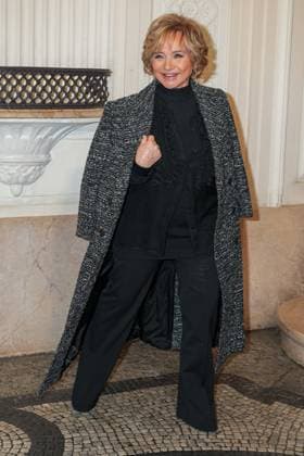 Milan, Italy: Milan, Milan Women s Fashion Week: Fall Winter 2025 26 - Women s Fashion, Fall Winter 2025 26.- Alberta Ferretti fashion show - guests - In the photo: Alberta Ferretti Milan Italy  - ZUMAp169 20250225_zea_p169_731 Copyright: xRiccardoxGIordanox