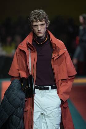 Milan, Milan Women s Fashion Week: Fall Winter 2025 26 - K—WAY Runway Show Milan, Milan Women s Fashion Week: Fall Winter 2025 26 - Women s Fashion, Fall Winter 2025 26 - K-Way fashion show - catwalk in the photo: Model MILAN Italy  Copyright: xIPA ABACAx