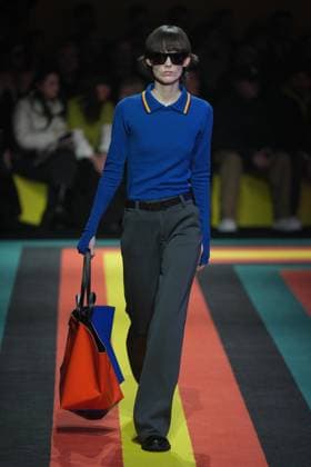 Milan, Milan Women s Fashion Week: Fall Winter 2025 26 - K—WAY Runway Show Milan, Milan Women s Fashion Week: Fall Winter 2025 26 - Women s Fashion, Fall Winter 2025 26 - K-Way fashion show - catwalk in the photo: Model MILAN Italy  Copyright: xIPA ABACAx