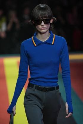 Milan, Milan Women s Fashion Week: Fall Winter 2025 26 - K—WAY Runway Show Milan, Milan Women s Fashion Week: Fall Winter 2025 26 - Women s Fashion, Fall Winter 2025 26 - K-Way fashion show - catwalk in the photo: Model MILAN Italy  Copyright: xIPA ABACAx