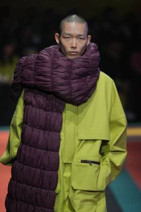 Milan, Milan Women s Fashion Week: Fall Winter 2025 26 - K—WAY Runway Show Milan, Milan Women s Fashion Week: Fall Winter 2025 26 - Women s Fashion, Fall Winter 2025 26 - K-Way fashion show - catwalk in the photo: Model MILAN Italy  Copyright: xIPA ABACAx