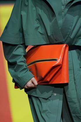Milan, Milan Women s Fashion Week: Fall Winter 2025 26 - K—WAY Runway Show Milan, Milan Women s Fashion Week: Fall Winter 2025 26 - Women s Fashion, Fall Winter 2025 26 - K-Way fashion show - catwalk in the photo: Detail MILAN Italy  Copyright: xIPA ABACAx
