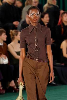 Gucci ready to wear fall winter 2025, Milan, February 2025. Gucci ready to wear fall winter 2025 runway at Milan fashion week, 25 February 2025., Credit:x Avalon London, UK  Copyright: xxx xAvalonx 0968818555