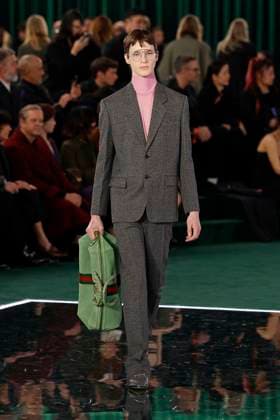 Gucci ready to wear fall winter 2025, Milan, February 2025. Gucci ready to wear fall winter 2025 runway at Milan fashion week, 25 February 2025., Credit:x Avalon London, UK  Copyright: xxx xAvalonx 0968818616