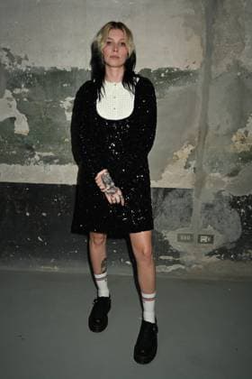 Milan, Italy: Milan, Milan Women s Fashion Week: Fall Winter 2025 - Women s Fashion, Fall Winter 2025.- N.21 fashion show - guests in the photo: Mew Milan Italy  - ZUMAp169 20250225_zea_p169_769 Copyright: xSimonaxChiocciax