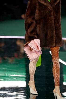 Gucci ready to wear fall winter 2025, Milan, February 2025. Gucci ready to wear fall winter 2025 runway at Milan fashion week, 25 February 2025., Credit:x Avalon London, UK  Copyright: xxx xAvalonx 0968818719