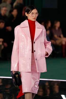 Gucci ready to wear fall winter 2025, Milan, February 2025. Gucci ready to wear fall winter 2025 runway at Milan fashion week, 25 February 2025., Credit:x Avalon London, UK  Copyright: xxx xAvalonx 0968818735