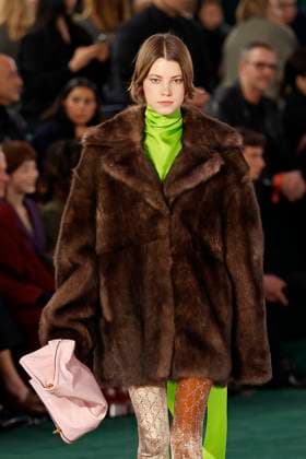 Gucci ready to wear fall winter 2025, Milan, February 2025. Gucci ready to wear fall winter 2025 runway at Milan fashion week, 25 February 2025., Credit:x Avalon London, UK  Copyright: xxx xAvalonx 0968818762