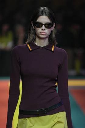 Milan, Italy: Milan, Milan Women s Fashion Week: Fall Winter 2025 26 - Women s Fashion, Fall Winter 2025 26 - K-Way fashion show - catwalk in the photo: Model Milan Italy  - ZUMAp169 20250225_zea_p169_792 Copyright: xRiccardoxGIordanox