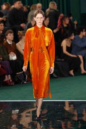 Gucci ready to wear fall winter 2025, Milan, February 2025. Gucci ready to wear fall winter 2025 runway at Milan fashion week, 25 February 2025., Credit:x Avalon London, UK  Copyright: xxx xAvalonx 0968818890