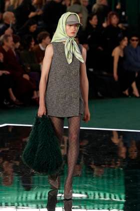 Gucci ready to wear fall winter 2025, Milan, February 2025. Gucci ready to wear fall winter 2025 runway at Milan fashion week, 25 February 2025., Credit:x Avalon London, UK  Copyright: xxx xAvalonx 0968819075