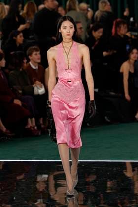 Gucci ready to wear fall winter 2025, Milan, February 2025. Gucci ready to wear fall winter 2025 runway at Milan fashion week, 25 February 2025., Credit:x Avalon London, UK  Copyright: xxx xAvalonx 0968819583