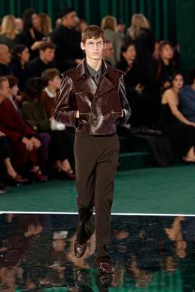 Gucci ready to wear fall winter 2025, Milan, February 2025. Gucci ready to wear fall winter 2025 runway at Milan fashion week, 25 February 2025., Credit:x Avalon London, UK  Copyright: xxx xAvalonx 0968819896