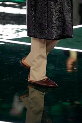 Gucci ready to wear fall winter 2025, Milan, February 2025. Gucci ready to wear fall winter 2025 runway at Milan fashion week, 25 February 2025., Credit:x Avalon London, UK  Copyright: xxx xAvalonx 0968819945