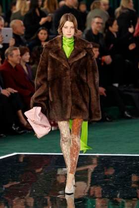 Gucci ready to wear fall winter 2025, Milan, February 2025. Gucci ready to wear fall winter 2025 runway at Milan fashion week, 25 February 2025., Credit:x Avalon London, UK  Copyright: xxx xAvalonx 0968820048
