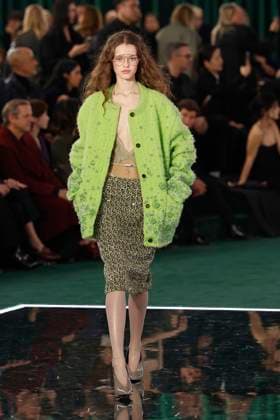 Gucci ready to wear fall winter 2025, Milan, February 2025. Gucci ready to wear fall winter 2025 runway at Milan fashion week, 25 February 2025., Credit:x Avalon London, UK  Copyright: xxx xAvalonx 0968820053
