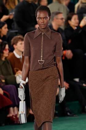 Gucci ready to wear fall winter 2025, Milan, February 2025. Gucci ready to wear fall winter 2025 runway at Milan fashion week, 25 February 2025., Credit:x Avalon London, UK  Copyright: xxx xAvalonx 0968820080