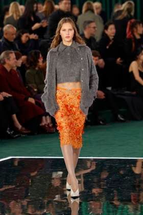 Gucci ready to wear fall winter 2025, Milan, February 2025. Gucci ready to wear fall winter 2025 runway at Milan fashion week, 25 February 2025., Credit:x Avalon London, UK  Copyright: xxx xAvalonx 0968820086