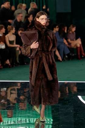 Gucci ready to wear fall winter 2025, Milan, February 2025. Gucci ready to wear fall winter 2025 runway at Milan fashion week, 25 February 2025., Credit:x Avalon London, UK  Copyright: xxx xAvalonx 0968820176