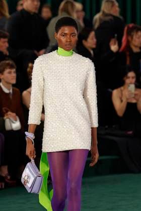 Gucci ready to wear fall winter 2025, Milan, February 2025. Gucci ready to wear fall winter 2025 runway at Milan fashion week, 25 February 2025., Credit:x Avalon London, UK  Copyright: xxx xAvalonx 0968820238