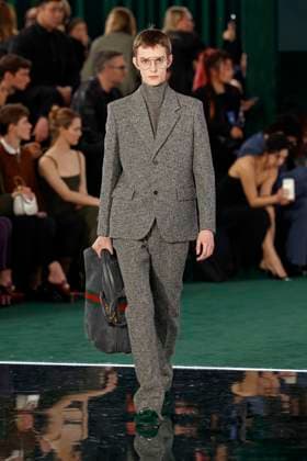 Gucci ready to wear fall winter 2025, Milan, February 2025. Gucci ready to wear fall winter 2025 runway at Milan fashion week, 25 February 2025., Credit:x Avalon London, UK  Copyright: xxx xAvalonx 0968820263