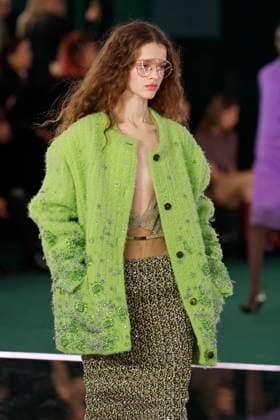 Gucci ready to wear fall winter 2025, Milan, February 2025. Gucci ready to wear fall winter 2025 runway at Milan fashion week, 25 February 2025., Credit:x Avalon London, UK  Copyright: xxx xAvalonx 0968820278