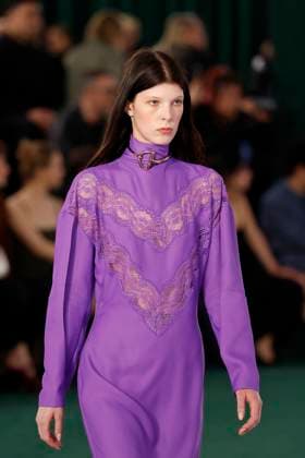 Gucci ready to wear fall winter 2025, Milan, February 2025. Gucci ready to wear fall winter 2025 runway at Milan fashion week, 25 February 2025., Credit:x Avalon London, UK  Copyright: xxx xAvalonx 0968820285