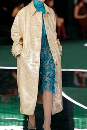 Gucci ready to wear fall winter 2025, Milan, February 2025. Gucci ready to wear fall winter 2025 runway at Milan fashion week, 25 February 2025., Credit:x Avalon London, UK  Copyright: xxx xAvalonx 0968820318