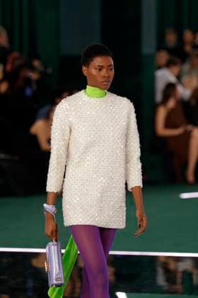 Gucci ready to wear fall winter 2025, Milan, February 2025. Gucci ready to wear fall winter 2025 runway at Milan fashion week, 25 February 2025., Credit:x Avalon London, UK  Copyright: xxx xAvalonx 0968820331