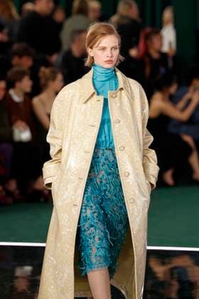 Gucci ready to wear fall winter 2025, Milan, February 2025. Gucci ready to wear fall winter 2025 runway at Milan fashion week, 25 February 2025., Credit:x Avalon London, UK  Copyright: xxx xAvalonx 0968820381