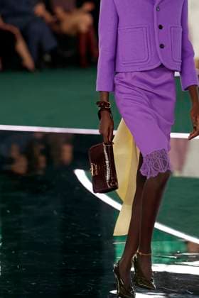 Gucci ready to wear fall winter 2025, Milan, February 2025. Gucci ready to wear fall winter 2025 runway at Milan fashion week, 25 February 2025., Credit:x Avalon London, UK  Copyright: xxx xAvalonx 0968820400