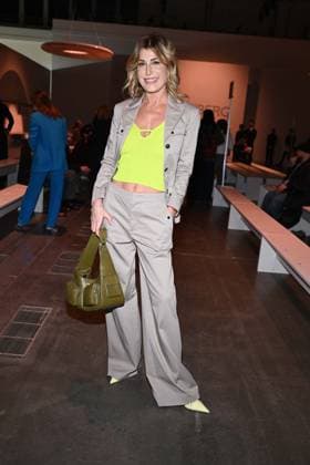 Milan, Milan Women s Fashion Week: Fall Winter 2025 26 - Women s Fashion, Fall Winter 2025 26.- ICEBERG fashion show - front row In the photo: Guest  Copyright: xRiccardoxGIordanox xipa-agency.netx xRiccardoxGiordanox IPA_Agency_IPA54571051