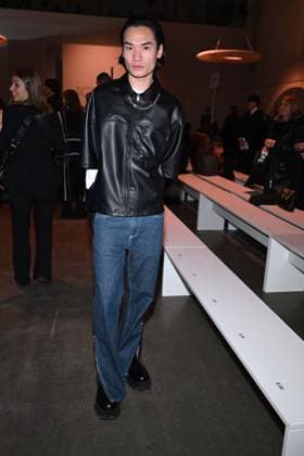 Milan, Milan Women s Fashion Week: Fall Winter 2025 26 - Women s Fashion, Fall Winter 2025 26.- ICEBERG fashion show - front row In the photo: Guest  Copyright: xRiccardoxGIordanox xipa-agency.netx xRiccardoxGiordanox IPA_Agency_IPA54571078