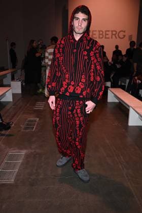 Milan, Milan Women s Fashion Week: Fall Winter 2025 26 - Women s Fashion, Fall Winter 2025 26.- ICEBERG fashion show - front row In the photo: Guest  Copyright: xRiccardoxGIordanox xipa-agency.netx xRiccardoxGiordanox IPA_Agency_IPA54571090